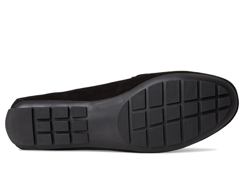 ベネリ レディース シューズ スリッポン・ローファー Vaneli Aiker Black Suede ブラック