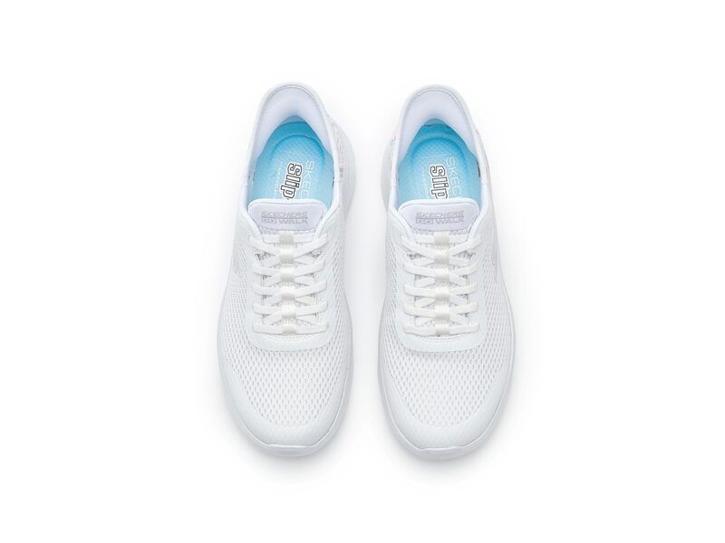 スケッチャーズ レディース シューズ スニーカー SKECHERS Performance Go Walk Flex Lily Rose Hands Free SlipIns White ホワイト