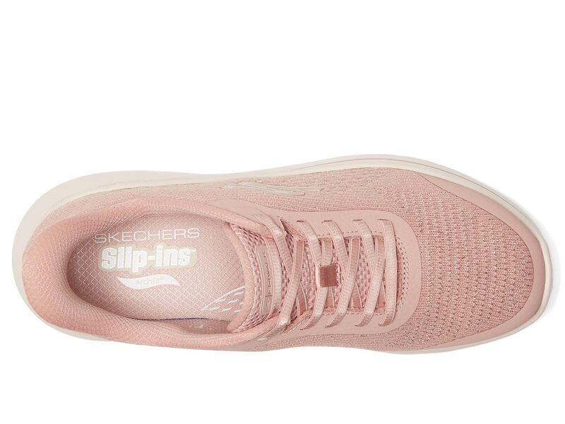 スケッチャーズ レディース シューズ スニーカー SKECHERS Performance Go Walk Arch Fit Njoy Ria Hands Free Slipins Mauve