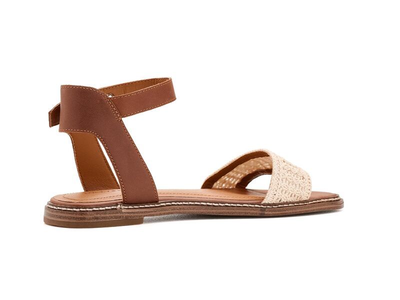 ラッキーブランド レディース シューズ サンダル アンクル Lucky Brand Kimayankle Strap Sandal Hazelnut Crochet