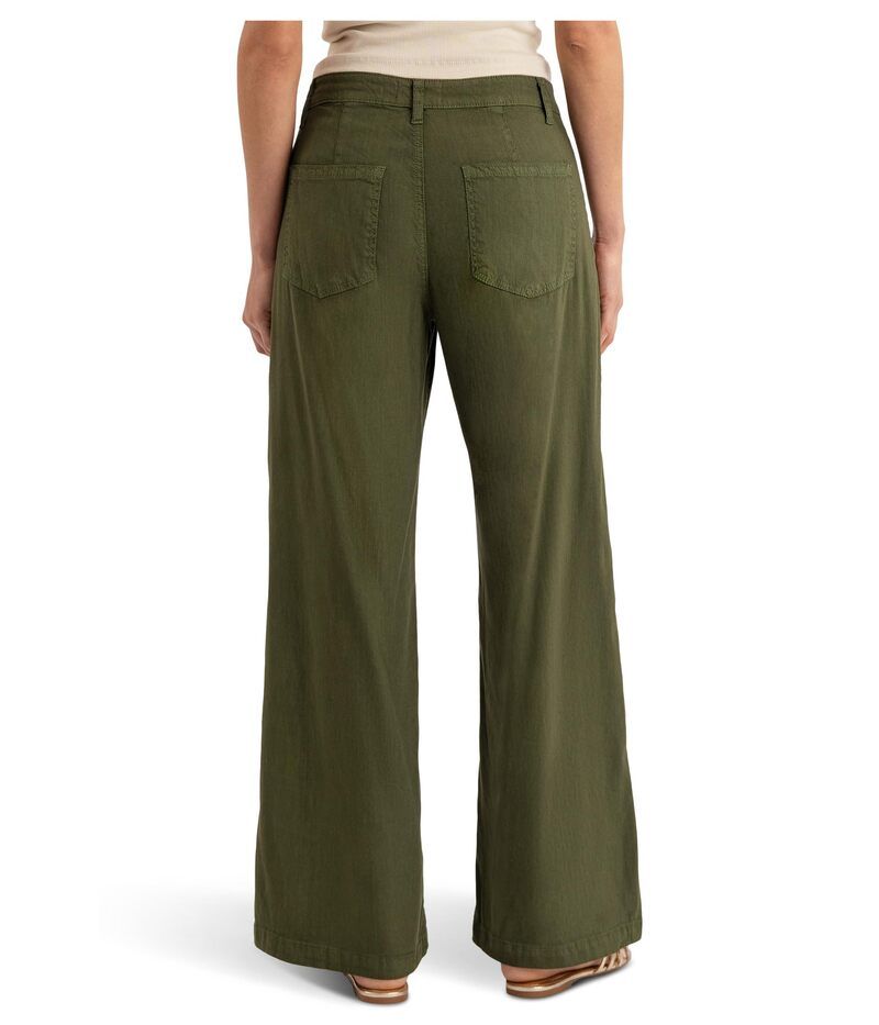 カットフロムザクロス レディース ボトムス カジュアルパンツ KUT from the Kloth Meg HighRise Wide Legs with Patch Pockets Forest フ