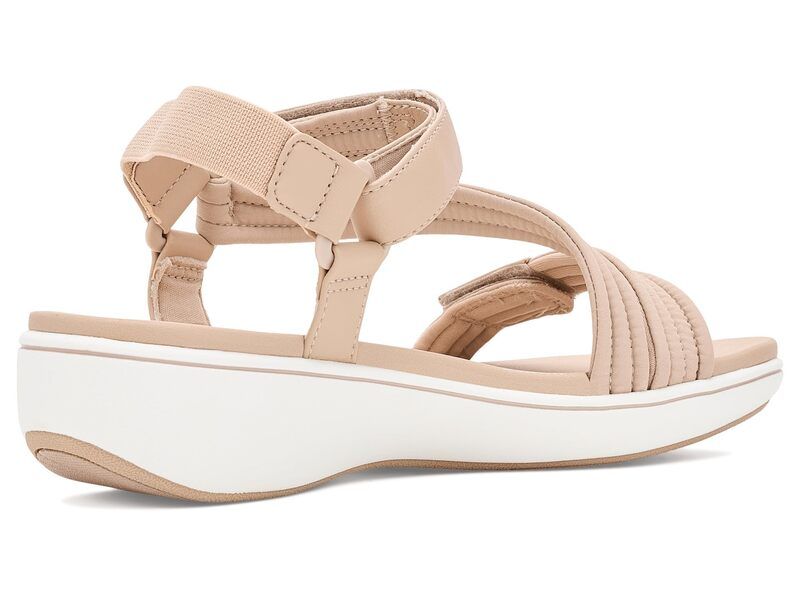 クラークス レディース シューズ サンダル Clarks Breezerae Sun Sand Textile サンド