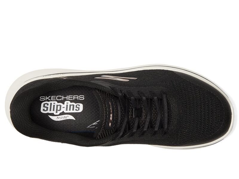 スケッチャーズ レディース シューズ スニーカー SKECHERS Performance Go Walk Arch Fit Njoy Ria Hands Free Slipins BlackWhit スケッチャーズ レディース シューズ スニーカー SKECHERS Performance Go Walk Arch Fit Njoy Ria Hands Free Slipins BlackWhit