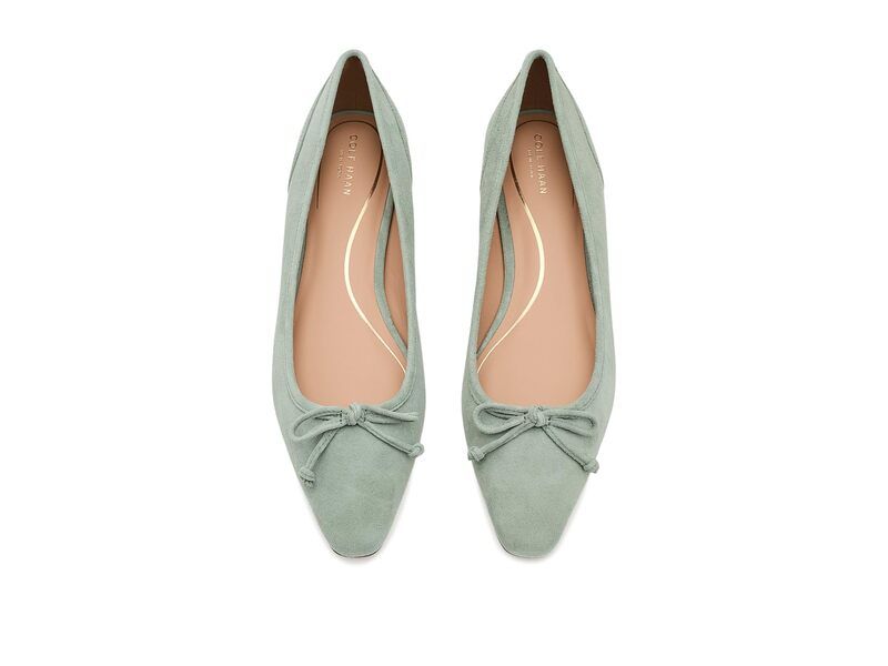 コールハーン レディース シューズ サンダル Cole Haan Paget Flat Ballet Flats Lilly Pad Suede