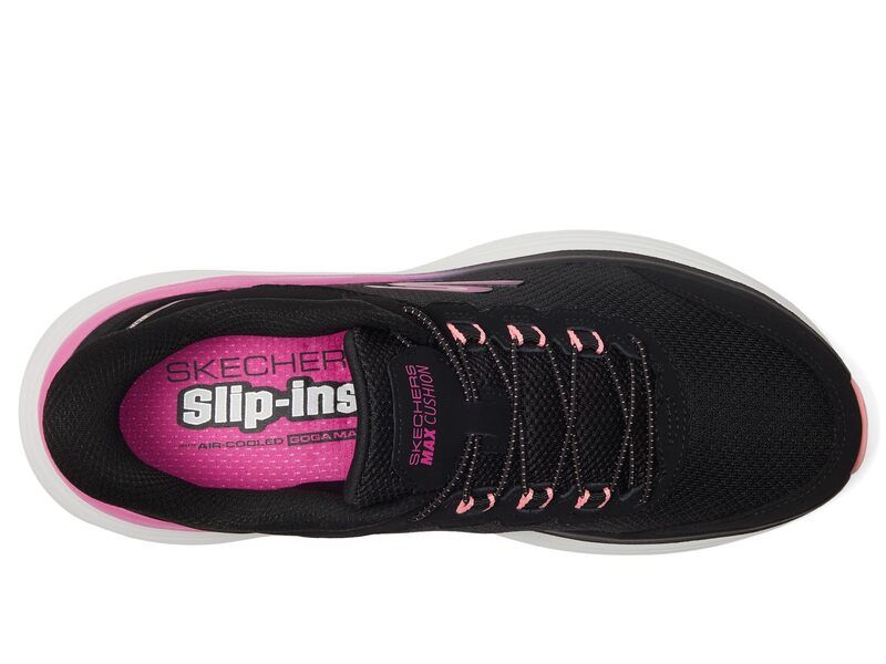 スケッチャーズ レディース シューズ スニーカー SKECHERS Max Cushioning Endeavour Cardova Hands Free SlipIns BlackPink ブラック スケッチャーズ レディース シューズ スニーカー SKECHERS Max Cushioning Endeavour Cardova Hands Free SlipIns BlackPink ブラック