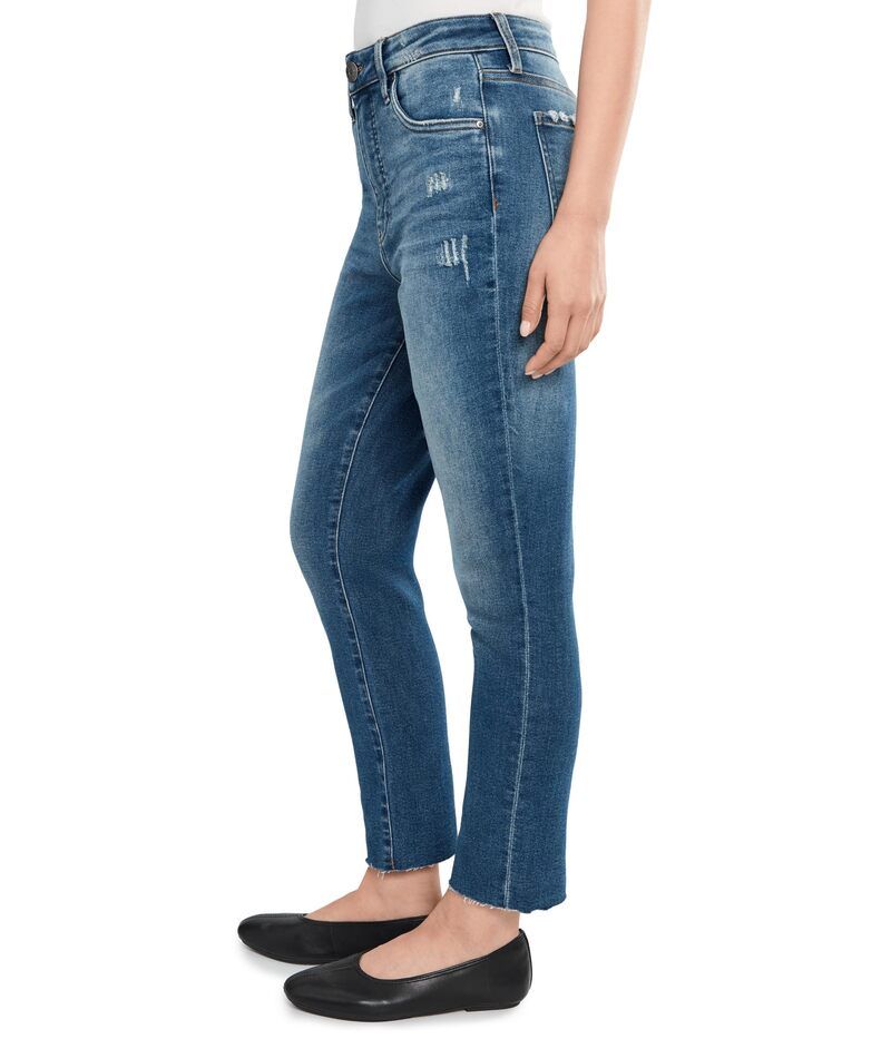カットフロムザクロス レディース ボトムス デニムパンツ ストレート KUT from the Kloth Reese High Rise Fab Straight Leg In Relieve
