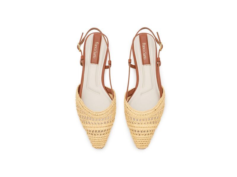 フランコサルト レディース シューズ サンダル Franco Sarto Riona Brown Multi Faux Raffia ブラウン フランコサルト レディース シューズ サンダル Franco Sarto Riona Brown Multi Faux Raffia ブラウン