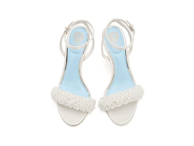 ヴィンスカムート レディース シューズ ヒール サンダル アンクル Vince Camuto Arleem Beaded Band Ankle Strap Higheel Sandals Milk ヴィンスカムート レディース シューズ ヒール サンダル アンクル Vince Camuto Arleem Beaded Band Ankle Strap Higheel Sandals Milk