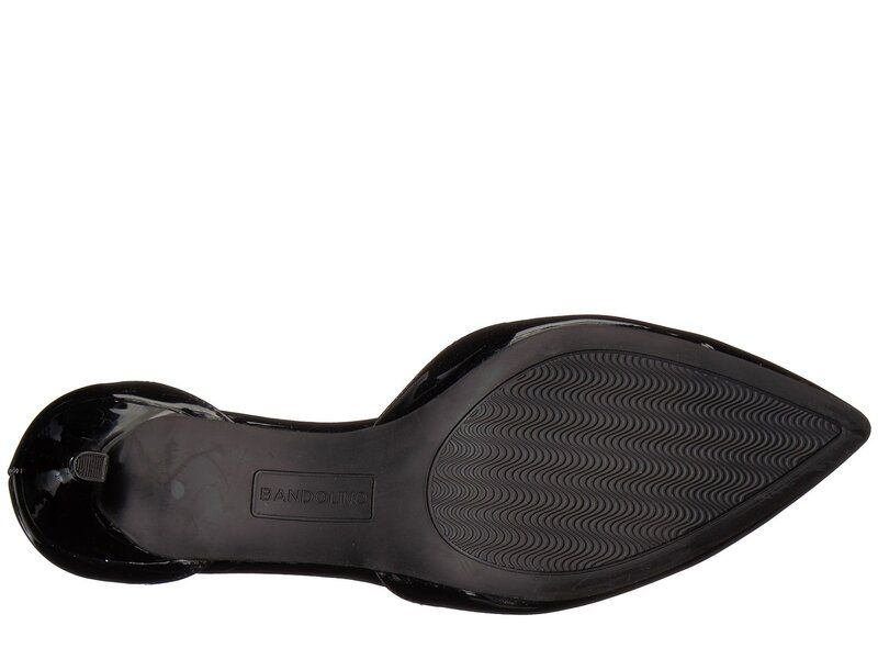 バンドリーノ レディース シューズ ヒール Bandolino Ginata Black Sleek Patent PU ブラック