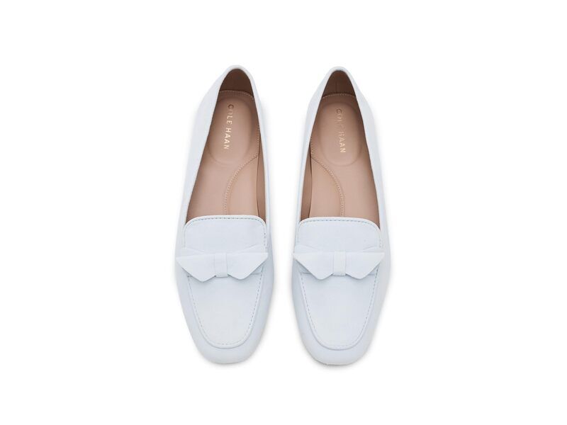 コールハーン レディース シューズ スリッポン・ローファー Cole Haan Payson Soft Construction Bow Penny Loafers Ballad Blue Sue ブ