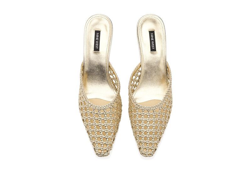 ナインウェスト レディース シューズ ヒール Nine West Camenlaw Gold ゴールド