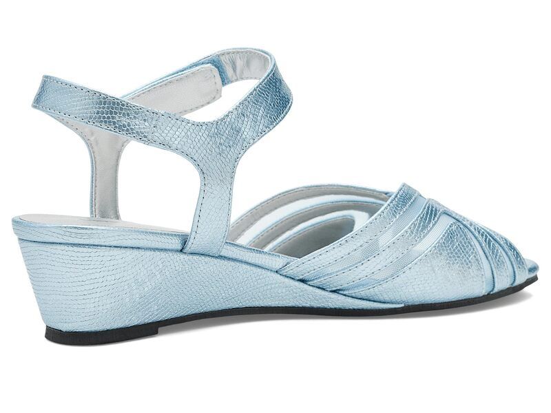 ダイビッドテイト レディース シューズ サンダル David Tate Admire Blue Lizard Print ブルー