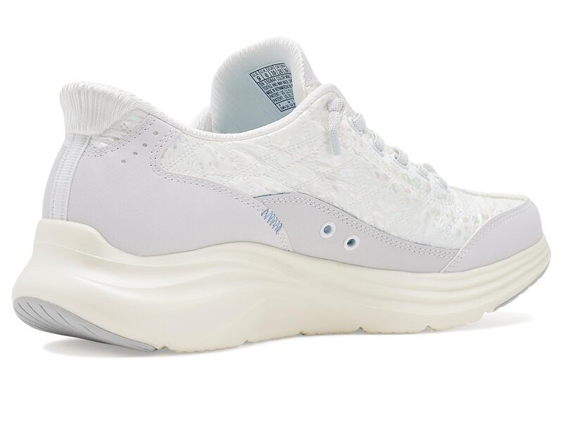 スケッチャーズ レディース シューズ スニーカー SKECHERS Contour Foam Cozy Fit Radiant Glowhite Multi ホワイト