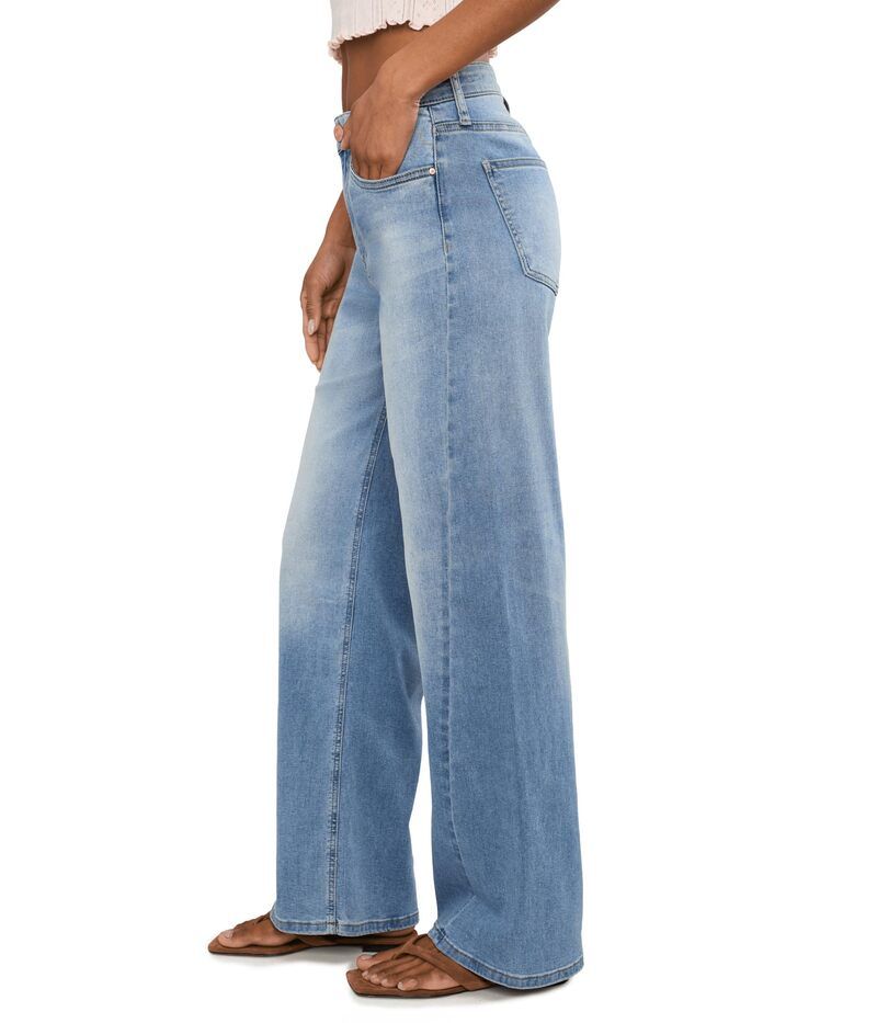 カットフロムザクロス レディース ボトムス デニムパンツ ワイドレッグ Kut From The Kloth Jean HighRise Wide Leg Loveliness