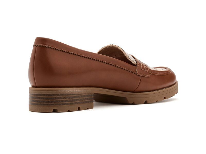 ライフストライド レディース シューズ スリッポン・ローファー Lifestride London3 LoaferMoc Shoes Tan Bone タン