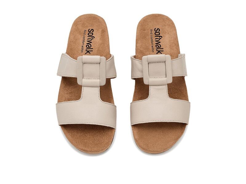 ソフトウォーク レディース シューズ サンダル Softwalk Bexley Ivory アイボリー