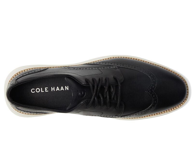 コールハーン メンズ シューズ オックスフォード ウィングチップ Cole Haan Grand Shadowlite Wingtip Oxfords BlackNaturalD ブラック