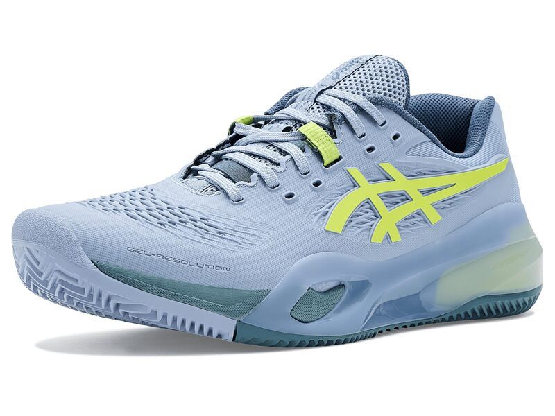 アシックス メンズ シューズ スニーカー Asics GELResolution X Clay Grey BluePista グレー