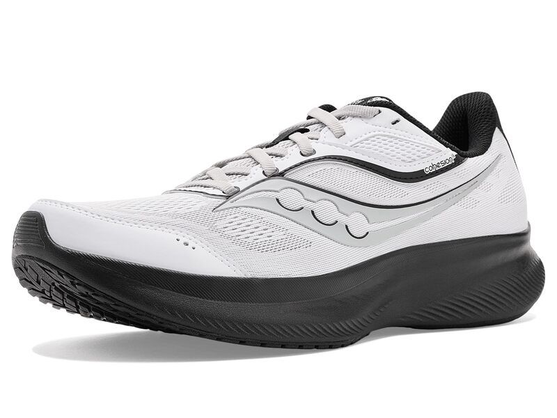 サッカニー メンズ シューズ スニーカー Saucony Cohesion 18 WhiteBlack ホワイト