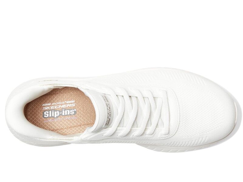 スケッチャーズ レディース シューズ スニーカー BOBS from SKECHERS HandsFree Slipins Bobsport Chaos Current Muse Off White
