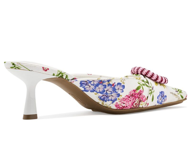アンクライン レディース シューズ サンダル Anne Klein Cassia White Floral ホワイト アンクライン レディース シューズ サンダル Anne Klein Cassia White Floral ホワイト