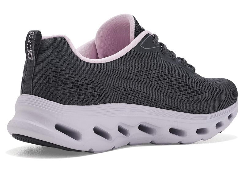 スケッチャーズ レディース シューズ スニーカー Tシャツ SKECHERS Performance Go Walk Glide Step 20 Kristee CharcoalLavender チャ