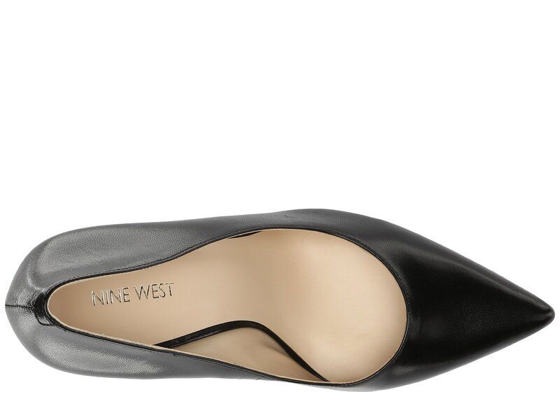ナインウェスト レディース シューズ ヒール Nine Westatiana Pump Black Leather ブラック