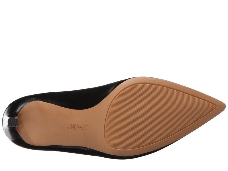 ナインウェスト レディース シューズ ヒール Nine Westatiana Pump Black Leather ブラック