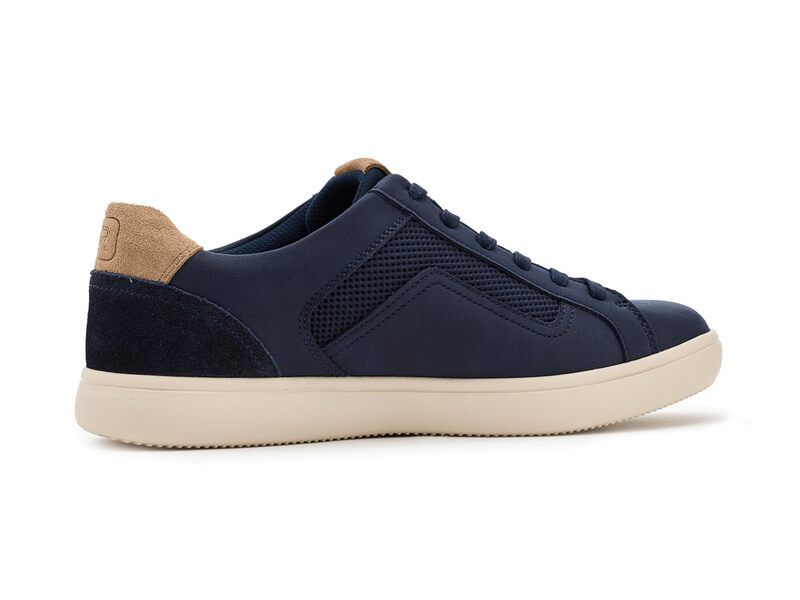 ロックポート メンズ シューズ ブーツ・レインブーツ Rockport Collins Dark BlueBeige ブルー