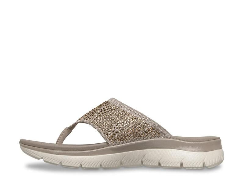 スケッチャーズ レディース シューズ サンダル SkechersSummits Unmatched Glow Sandal Taupe トープ