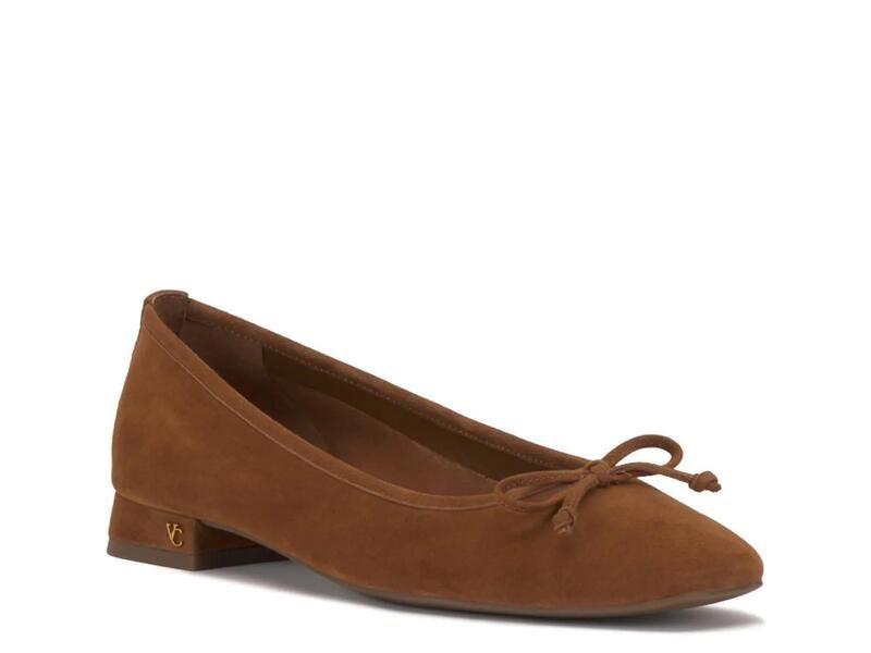 ヴィンスカムート レディース シューズ パンプス Vince CamutoJenla Flat Burnt Sugar Brown ブラウン