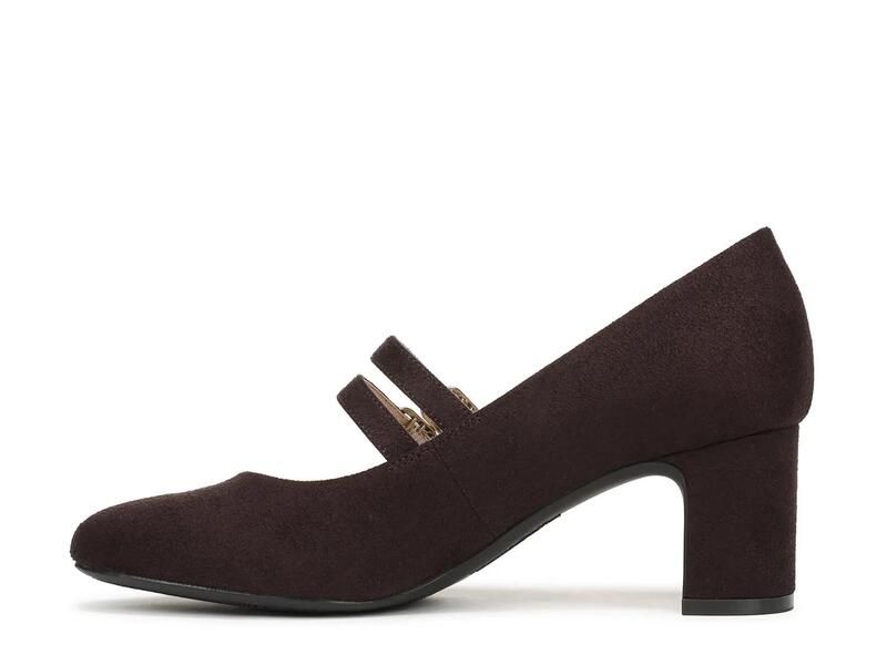 ライフストライド レディース シューズ パンプス LifeStrideTrue Mary Jane Pump Dark Chocolate Microsuede Fabric チョコレート