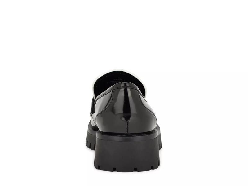 ナインウェスト レディース シューズ スリッポン・ローファー Nine WestGarry Loafer BlackWhite ホワイト