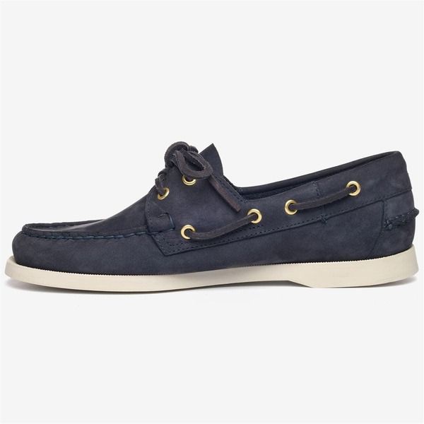 セバゴ レディース シューズ スリッポン・ローファー Sebago Portland Nubuck Womans Boat Shoes Blue Universe ブルー