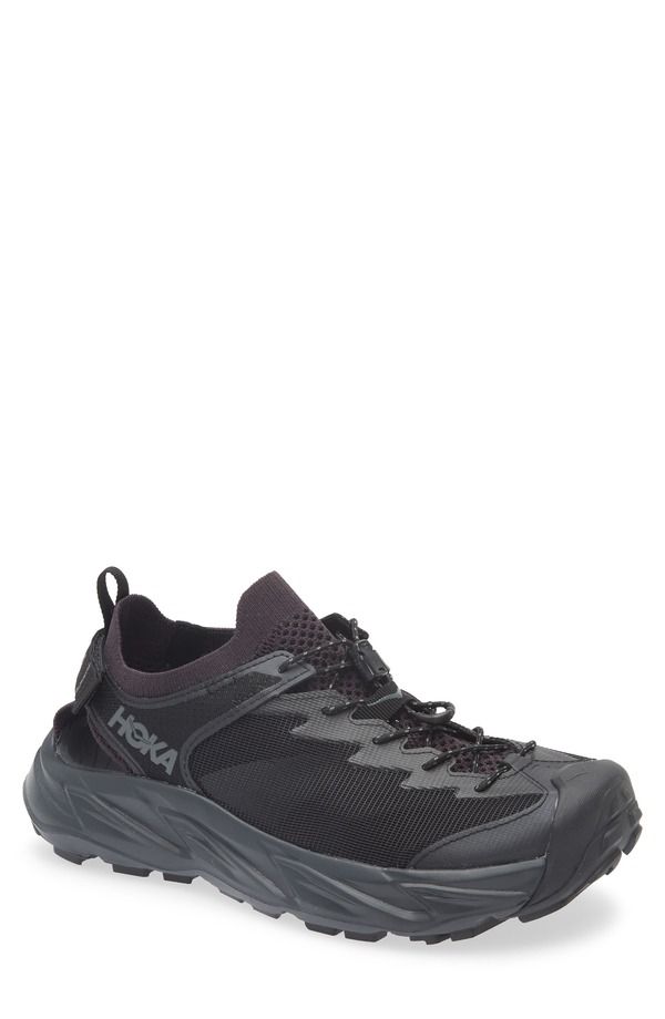 ホカオネオネ メンズ シューズ スニーカー HOKA Hopara 2 Waterepellent Hiking Sneaker Black Black ブラック