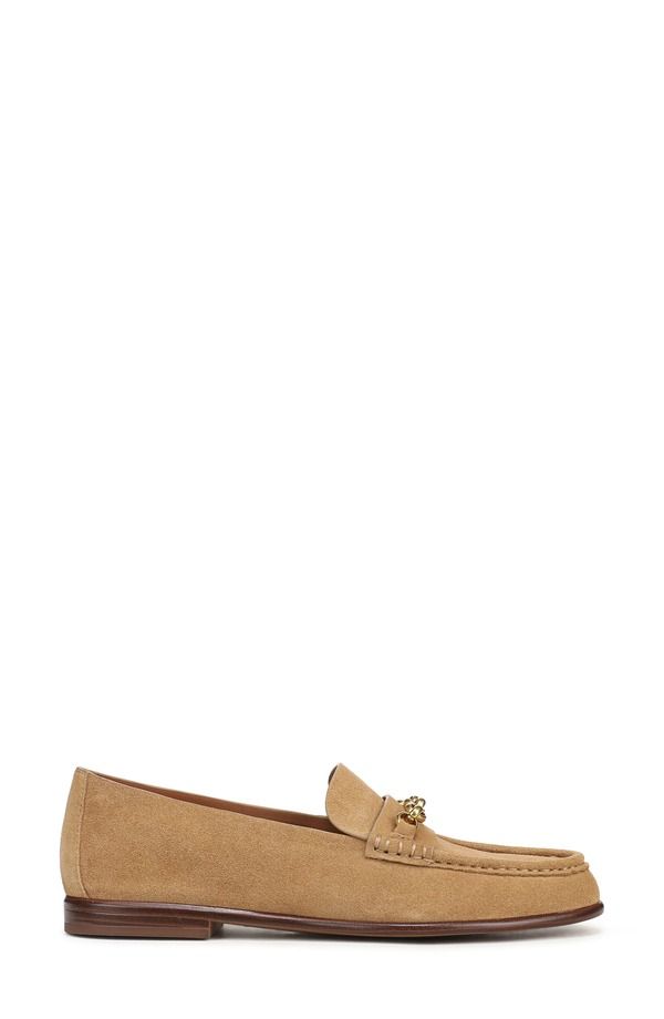 フランコサルト レディース シューズ スリッポン・ローファー Franco Sarto Maris Bit Loafer Beige Leather ベージュ