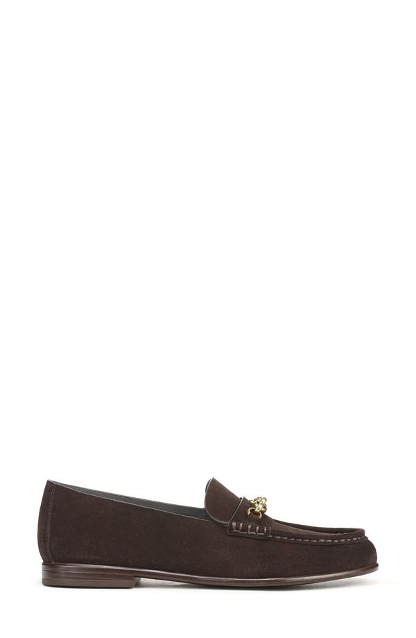 フランコサルト レディース シューズ スリッポン・ローファー Franco Sarto Maris Bit Loafer Dark Brown Leather ブラウン