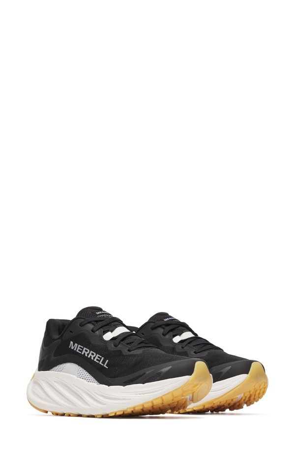 メレル レディース シューズ スニーカー Merrell ProMorph Trail Running Shoe Black White ホワイト