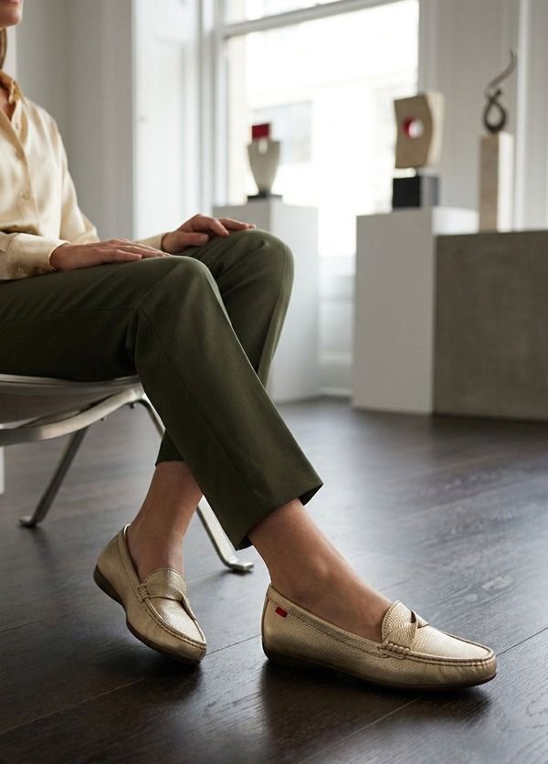 マークジョセフニューヨーク レディース シューズ スリッポン・ローファー レザー Marc Joseph New York Beverly Road Slip On Leather Loafer Go