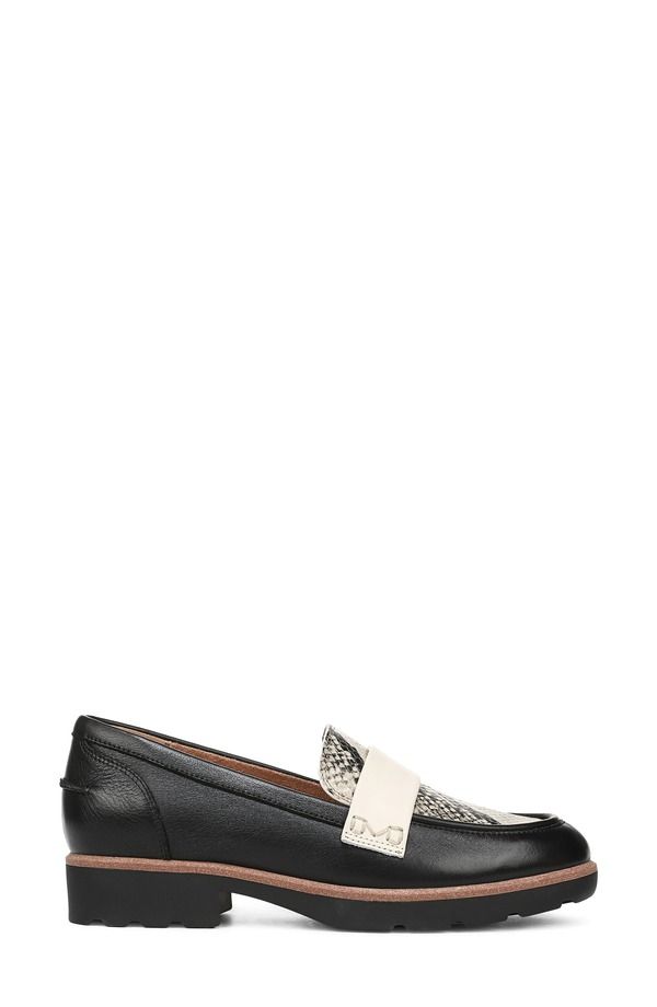 バイオニック レディース シューズ オックスフォード ローファー Vionicleo Loafer Black Multi ブラック