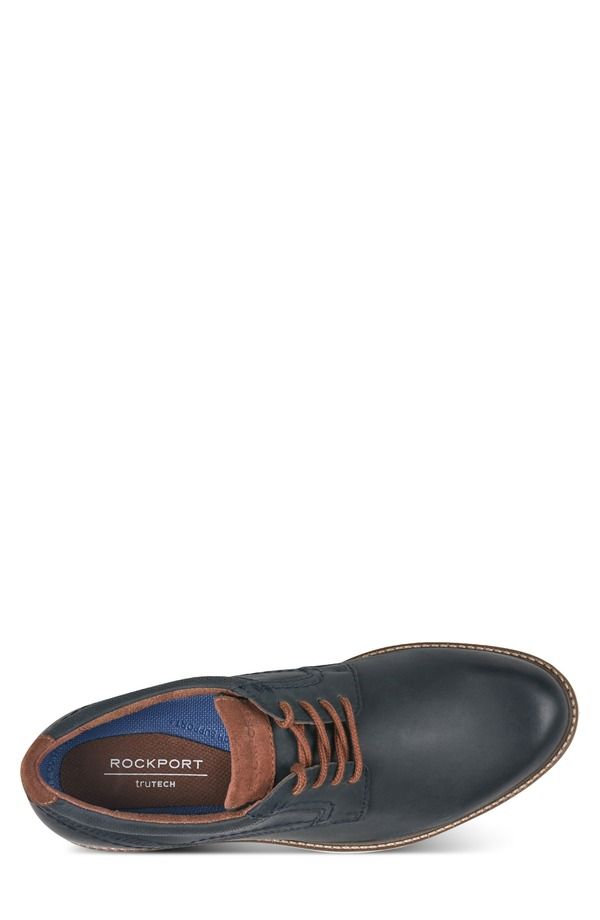 ロックポート メンズ シューズ ダービー Rockport Criss Derby Dark Blue ブルー