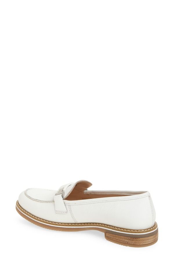 アラ レディース シューズ オックスフォード ローファー arangelica Bit Apron Toe Loafer White ホワイト