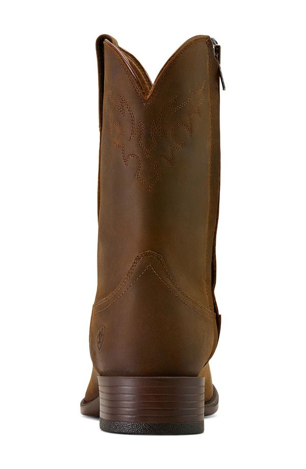 アリアト メンズ シューズ ブーツ・レインブーツ Ariat Sonoroper Toe Western Boot Distressed Brown ブラウン