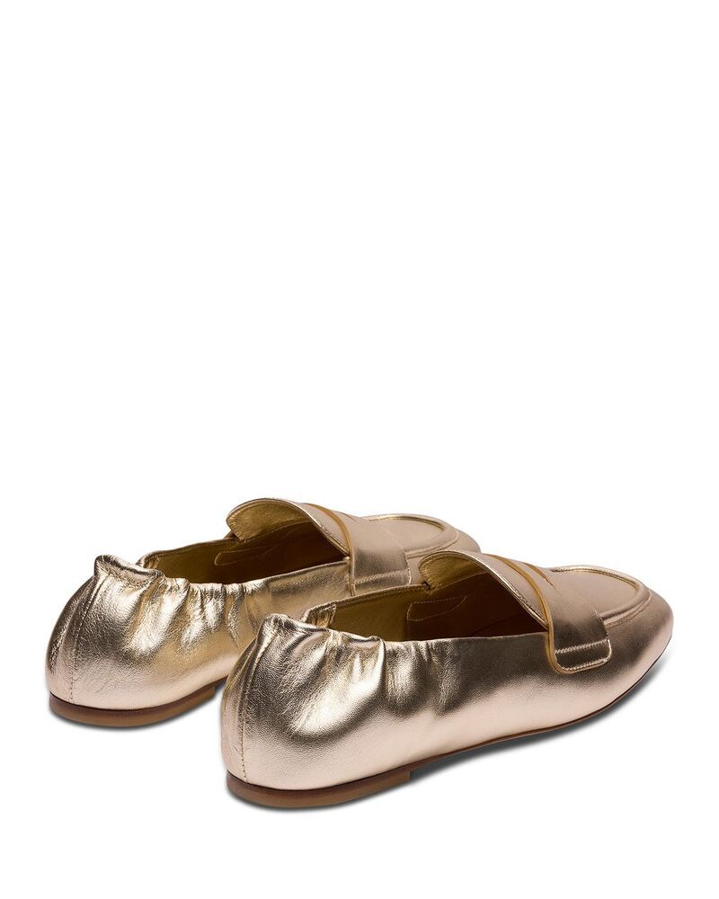 スチュアート ワイツマン レディース シューズ スリッポン・ローファー Stuart Weitzman Womens Bryant Penny Loafers Light Gold ゴールド