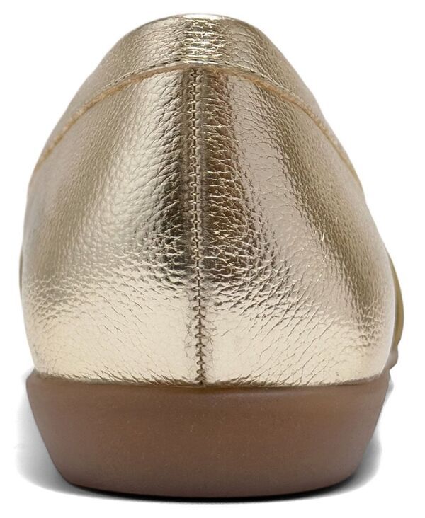エアロソールズ レディース シューズ スリッポン・ローファー Aerosoles Womens Kody SlipOn Loafers Gold Faux Leather ゴールド エアロソールズ レディース シューズ スリッポン・ローファー Aerosoles Womens Kody SlipOn Loafers Gold Faux Leather ゴールド