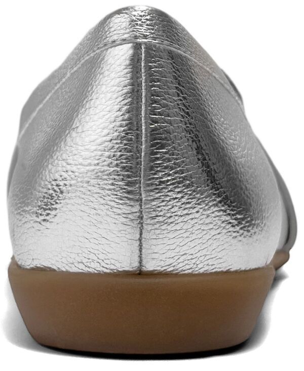 エアロソールズ レディース シューズ スリッポン・ローファー Aerosoles Womens Kody SlipOn Loafersilver Faux Leather シルバー