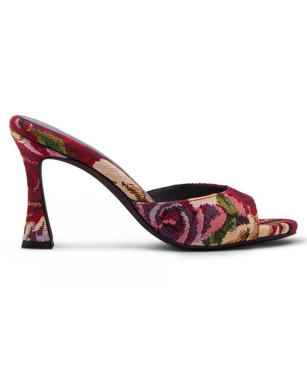 マッデンガール レディース シューズ スリッポン・ローファー サンダル ヒール Madden Girl Womens Gibson HighHeel SlipOn Sandals Floral Mul マッデンガール レディース シューズ スリッポン・ローファー サンダル ヒール Madden Girl Womens Gibson HighHeel SlipOn Sandals Floral Mul