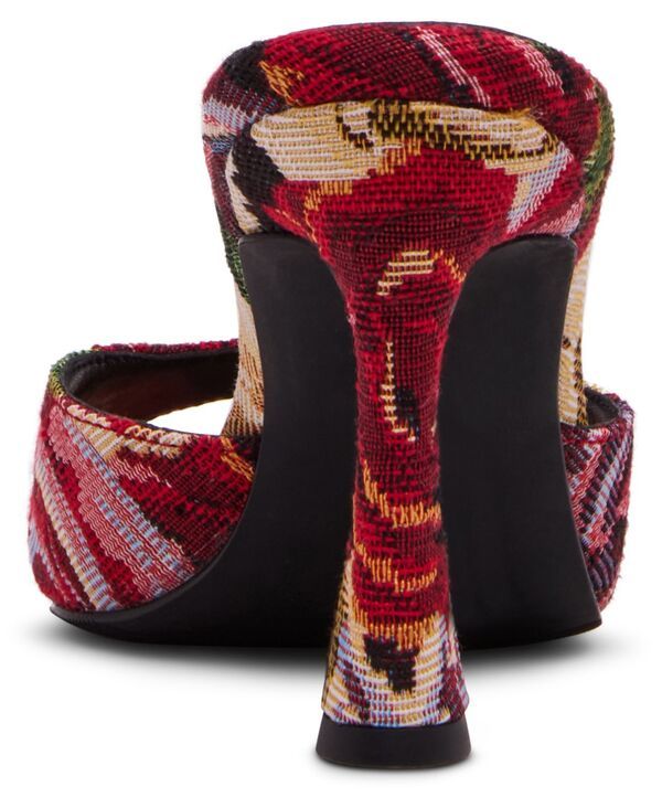 マッデンガール レディース シューズ スリッポン・ローファー サンダル ヒール Madden Girl Womens Gibson HighHeel SlipOn Sandals Floral Mul マッデンガール レディース シューズ スリッポン・ローファー サンダル ヒール Madden Girl Womens Gibson HighHeel SlipOn Sandals Floral Mul