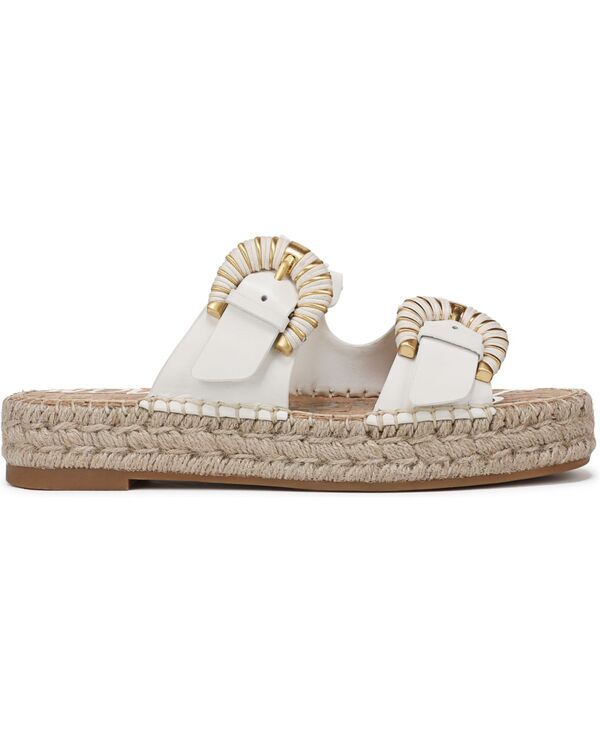 サムエデルマン レディース シューズ スリッポン・ローファー サンダル Sam Edelman Womens Tabbey SlipOn Sandals Bright White ホワイト