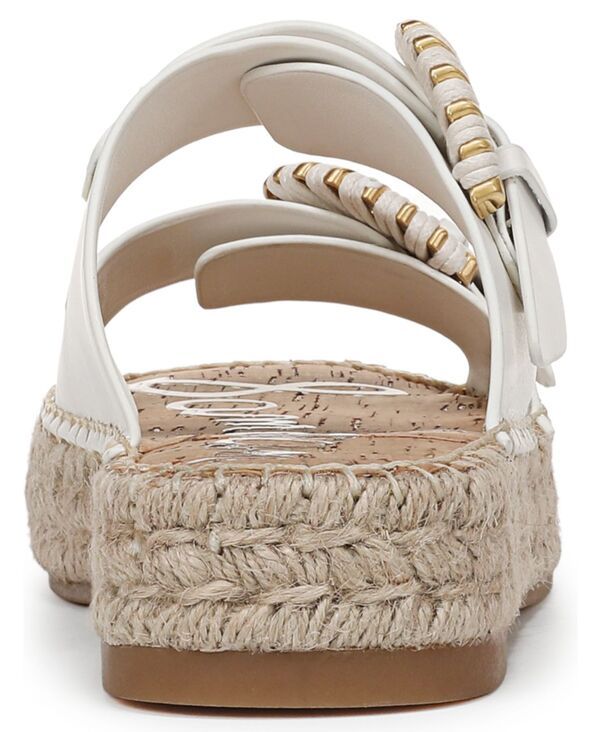 サムエデルマン レディース シューズ スリッポン・ローファー サンダル Sam Edelman Womens Tabbey SlipOn Sandals Bright White ホワイト